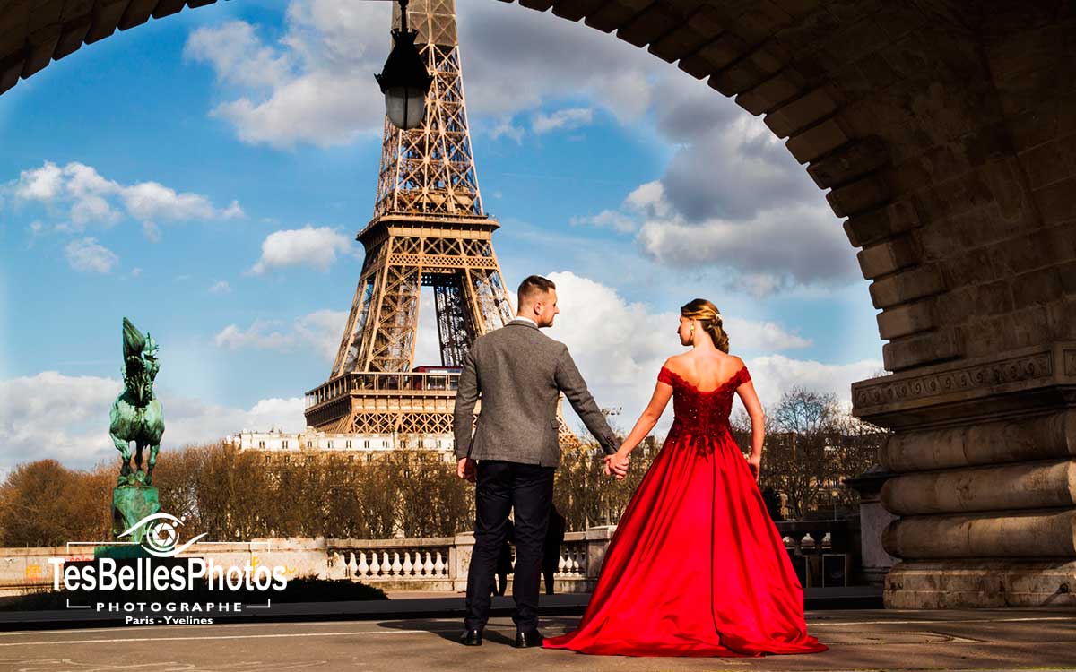Paris Trocadero (Place du Trocadéro) pre-wedding photoshoot