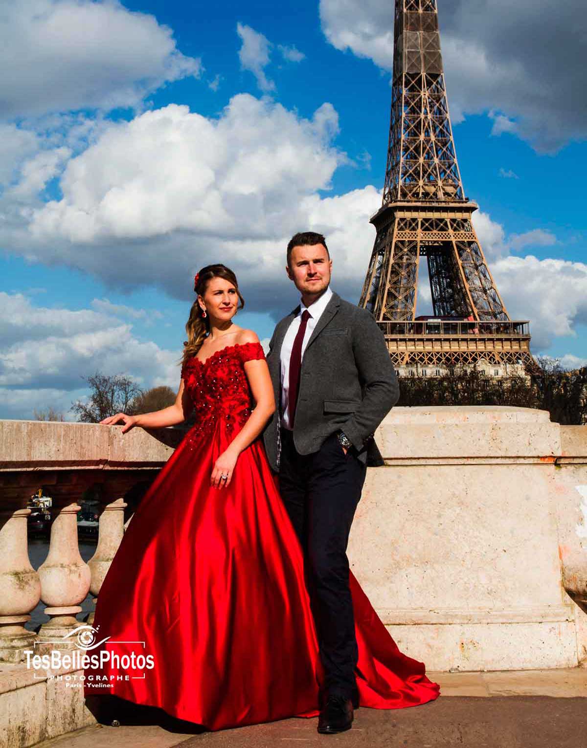 Paris couple photographer, Paris pre-wedding photo shoot, couple wedding anniversary photos