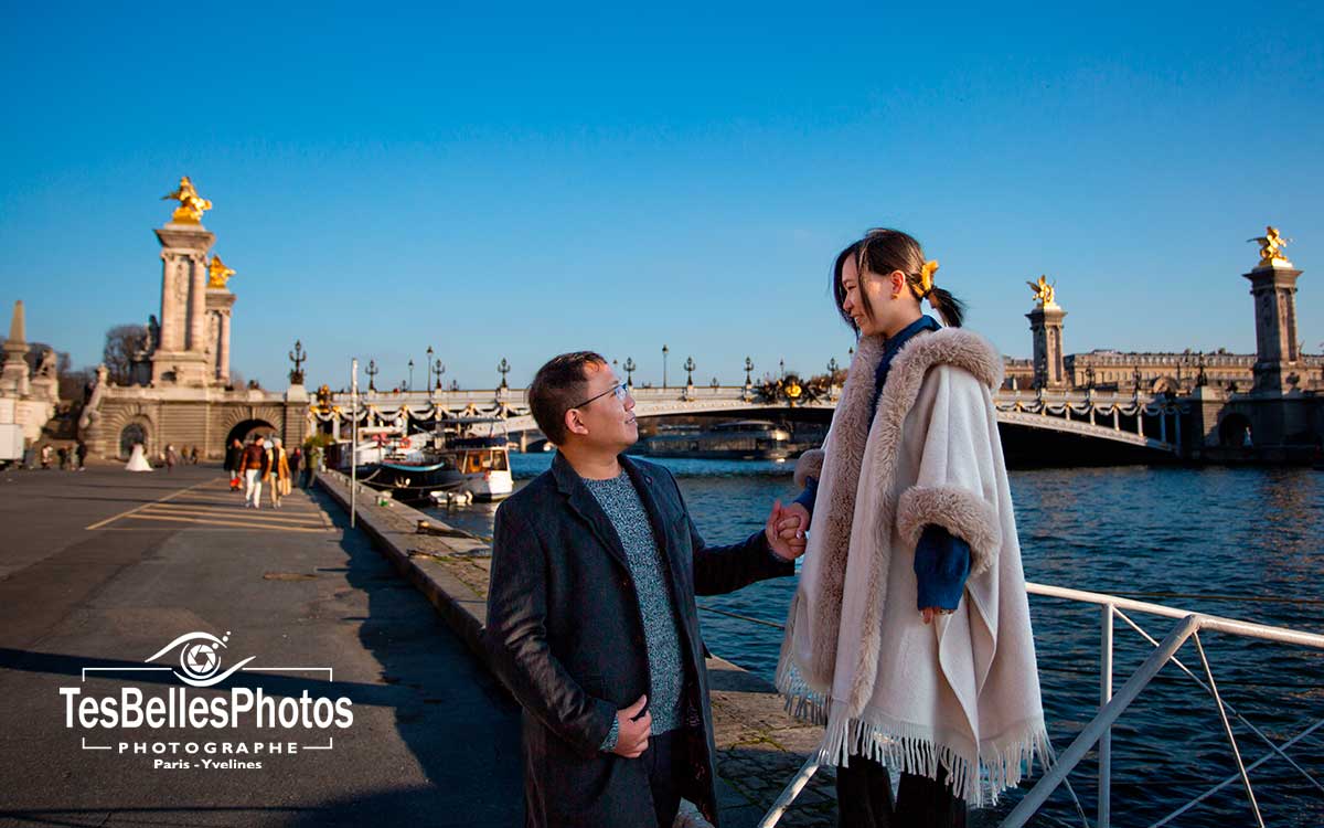 巴黎情侣求婚摄影师, 巴黎求婚照
