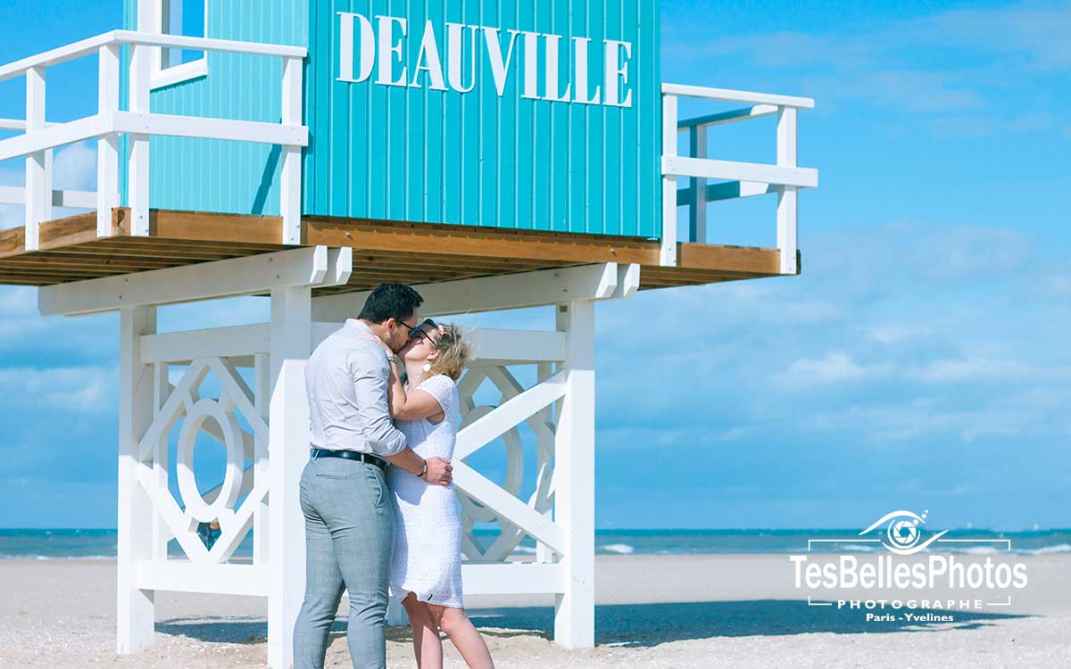 多维尔 (Deauville) 情侣爱情写真