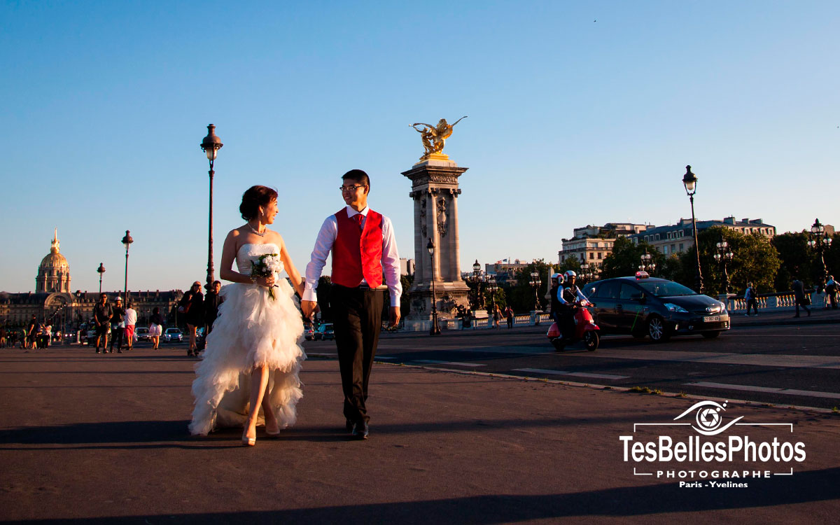 巴黎中国情侣婚纱照, 巴黎婚纱华人摄影师
