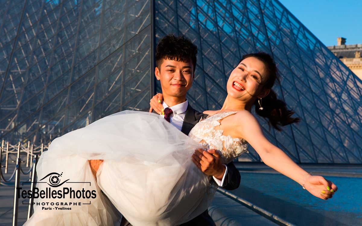 巴黎自助婚纱照, 巴黎穷游婚纱照