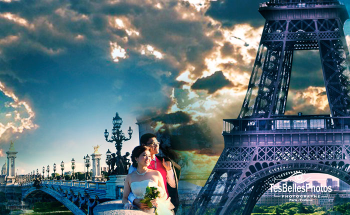 巴黎婚纱摄影价格攻略, 巴黎婚纱照最佳拍摄景点